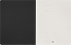 Zeszyt Moleskine Student Cahier XXL (21.6X27.9 cm) w Linie Czarny (Moleskine Student XXL Ruled Black Soft Cover) - 8056999276867